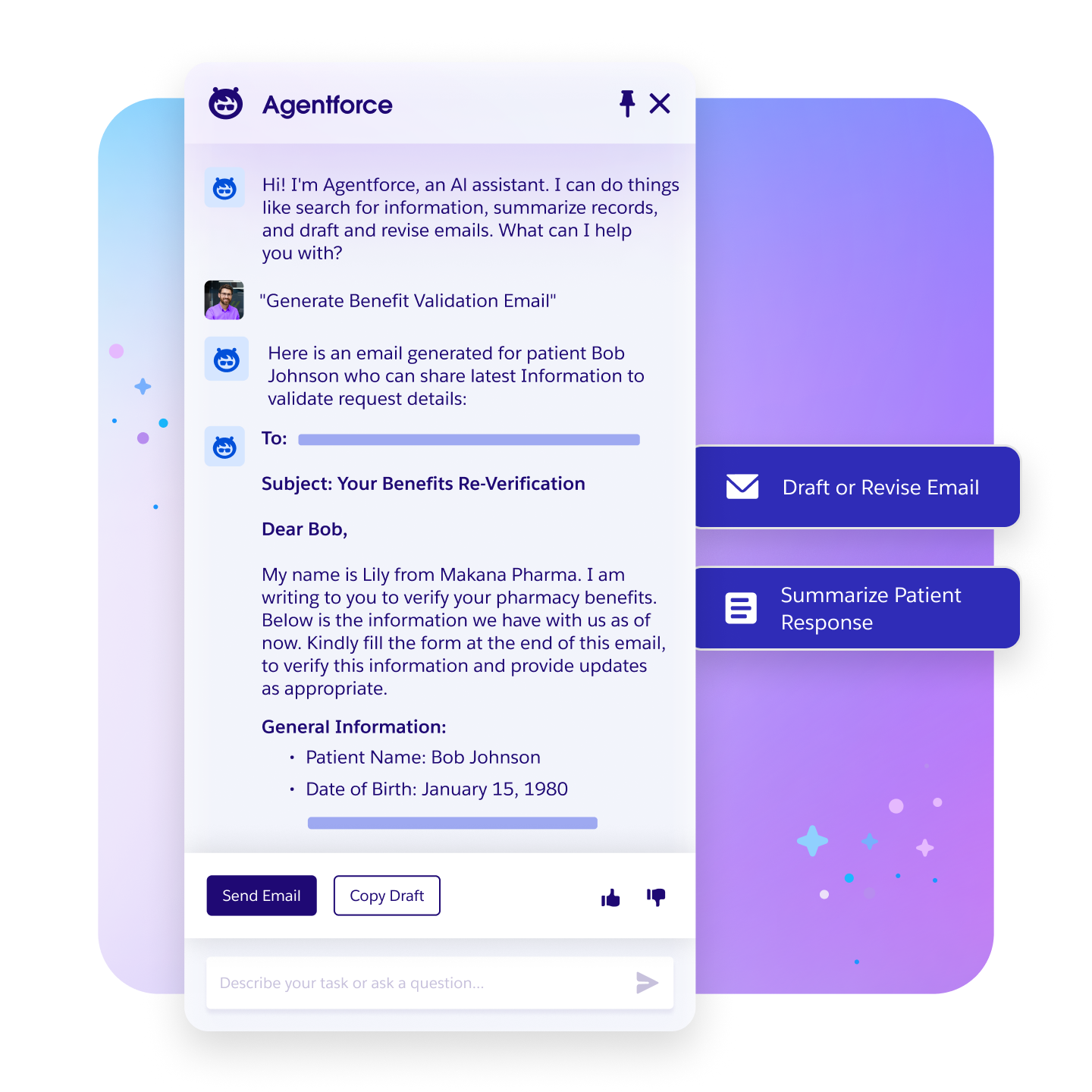 Salesforce Agentforce Life Sciences visual